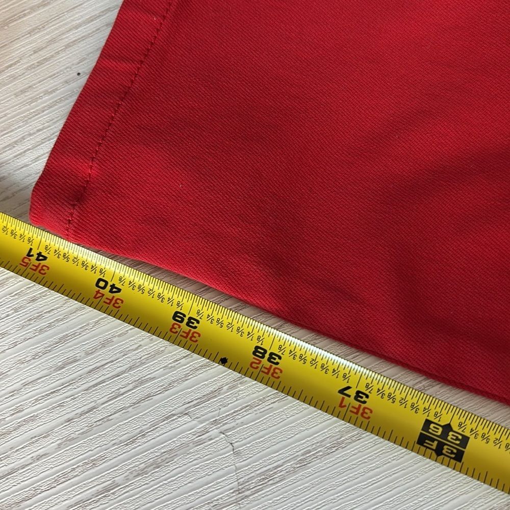 Joules Red High Rise Skinny Jeans - Stretch Denim (size 12) - Picture 12 of 12